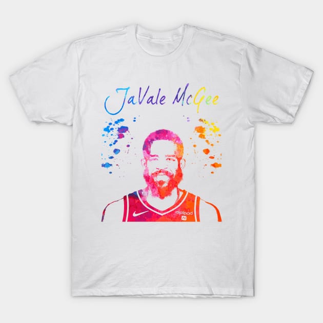 JaVale McGee T-Shirt by Moreno Art